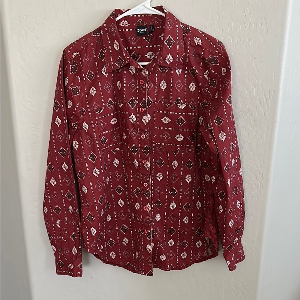 Cruel Western Shirt with Lace Back